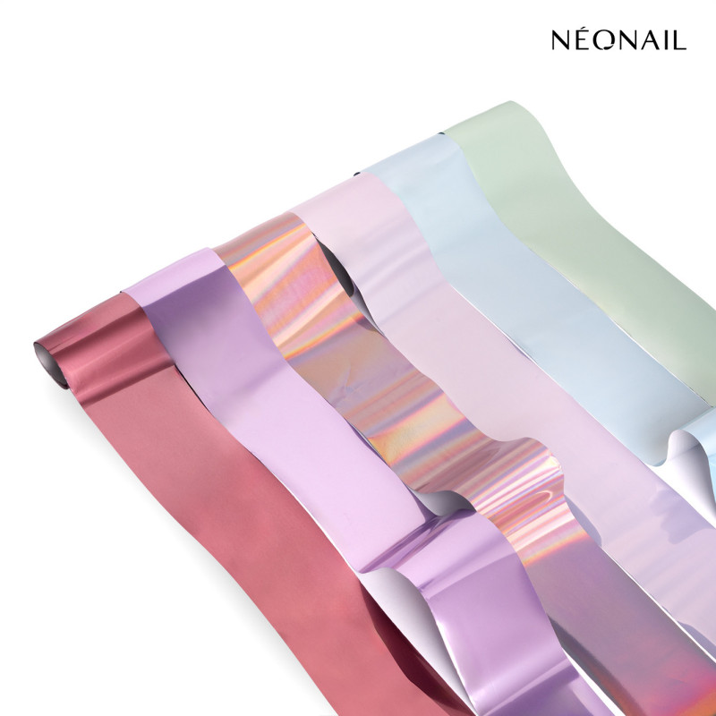Foil Per Nail Art 27: Pastel Berry